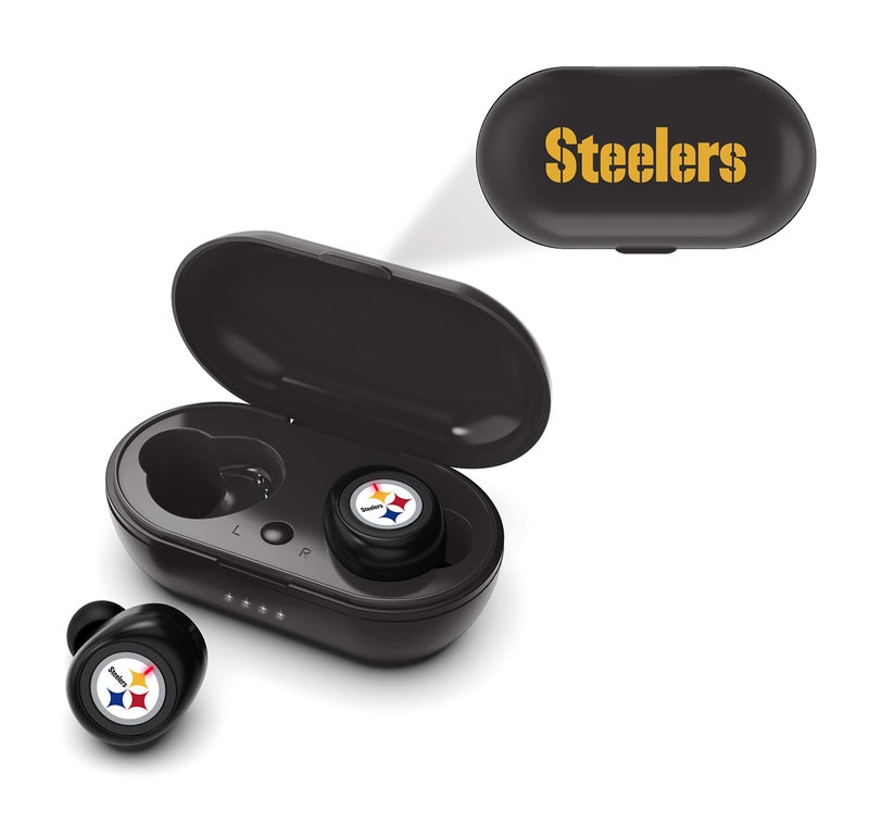 SOAR NFL True Wireless Earbuds, Pittsburgh Steelers - Image 5